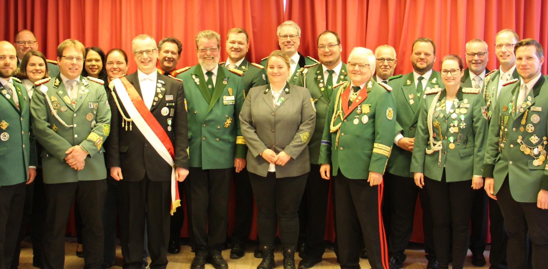 Gruppenfoto Bundesjungschützenrat