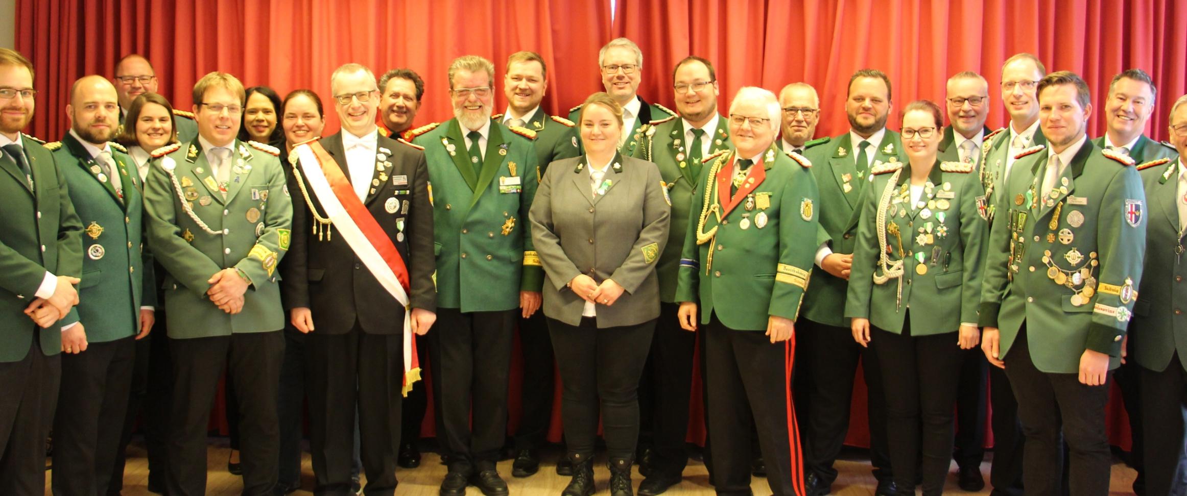 Gruppenfoto Bundesjungschützenrat