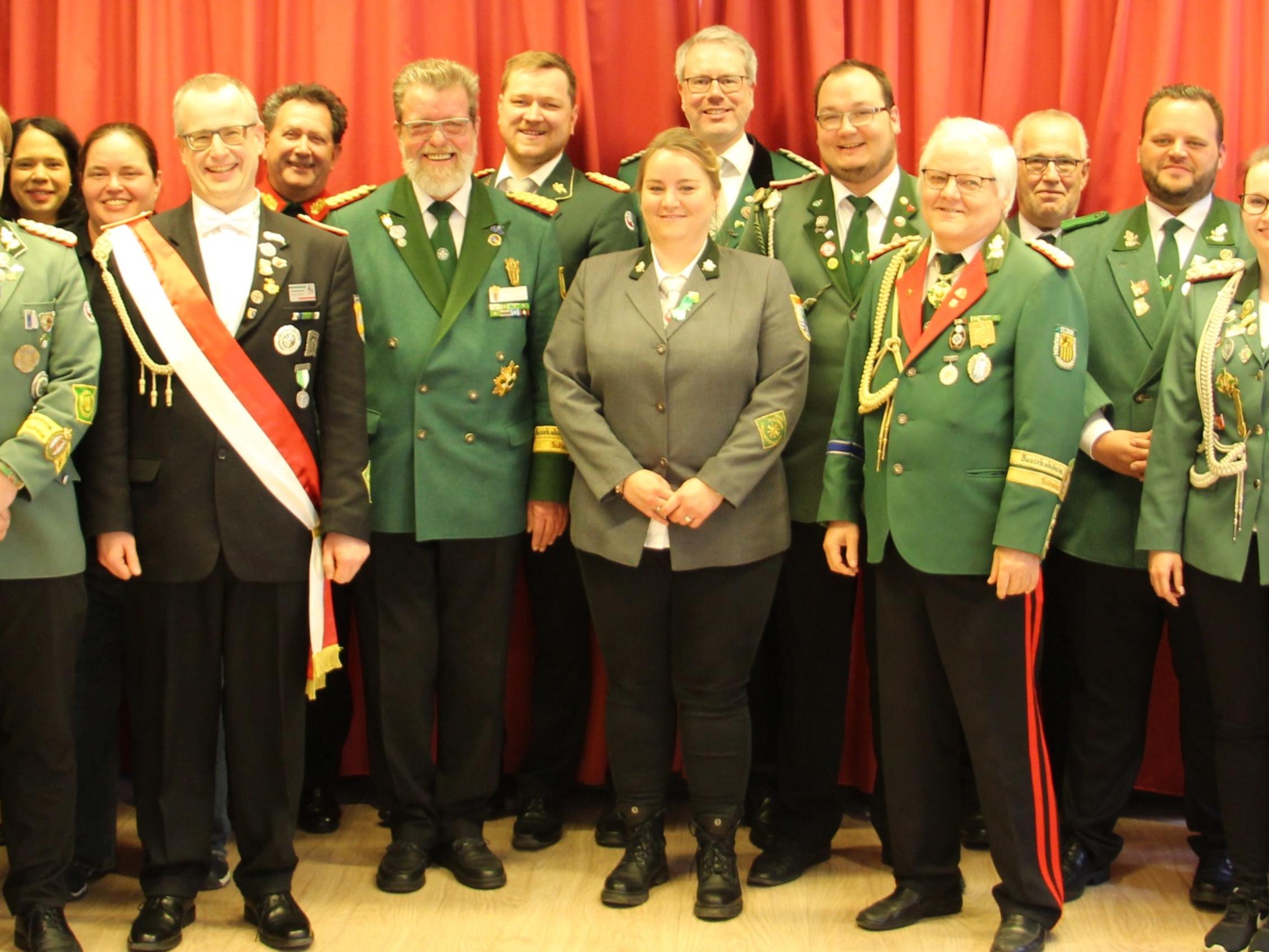 Gruppenfoto Bundesjungschützenrat